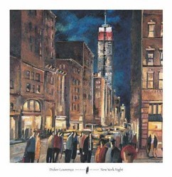 New York Night by Didier Lourenco