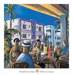 Breakfast in Miami by Didier Lourenco