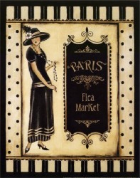 Paris Flea Market by Kimberly Poloson