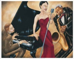 Lady In Red by Jeff Pykerman