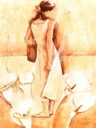 Promenade to the Market by Selime