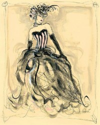 Pretty In Pink I  by Karen Dupre