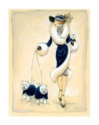 Wild Westies III  by Karen Dupre