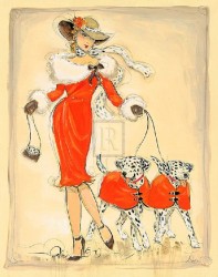 Dancing Dalmations  by Karen Dupre