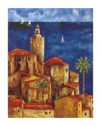 Vista Azul by Wendy Wooden