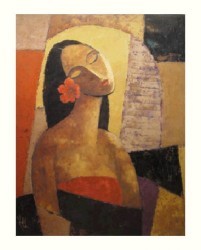 Girl from Ubud I by Wendy Wooden