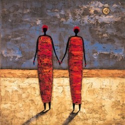 Friends at Dusk by Michel Rauscher