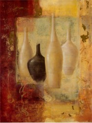 Vase Abstract I by Fabrice de Villeneuve