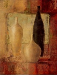 Vase Abstract II by Fabrice de Villeneuve