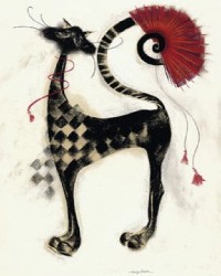 Sebastian The Cat by Marilyn Robertson