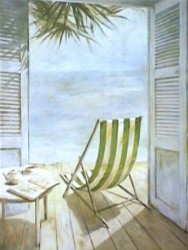 Seaside Morning by Fabrice de Villeneuve