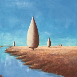 Riachuelo en el Paisaje II by Jose Fernandez