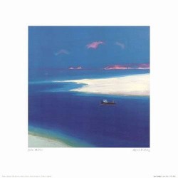 April Fishing by John Miller