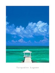 Turquoise Lagoon by Peter Adams