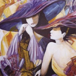 Lavender Fashion Iv by Pascal Dugourd