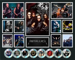 Metallica Limited Edition of 250 Double Matted with 8CD's and 11 Photos with Certificate of AuthenticityNEW