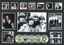 Beatles Limited Edition of 250 Double Matted with 5CD's and 11 Photos with Certificate of AuthenticityNEW