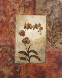 Orchids in Sepia I by Viv Bowles