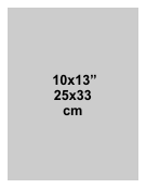 10x13 inch