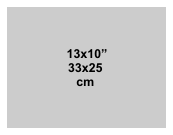 13x10 inch
