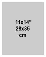 11x14 inch