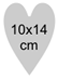 10x14 Heart