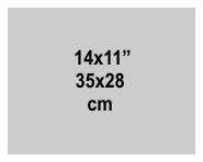 14x11 inch