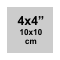 4x4 inch