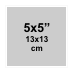 5x5 inch