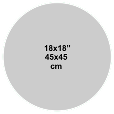 18x18 inch