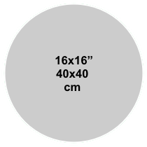 16x16 inch