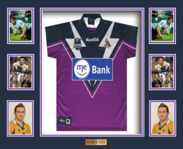 NRL Style-60 Shadow Box With single or double Mats. Including 6 photos  (can be photos or files)