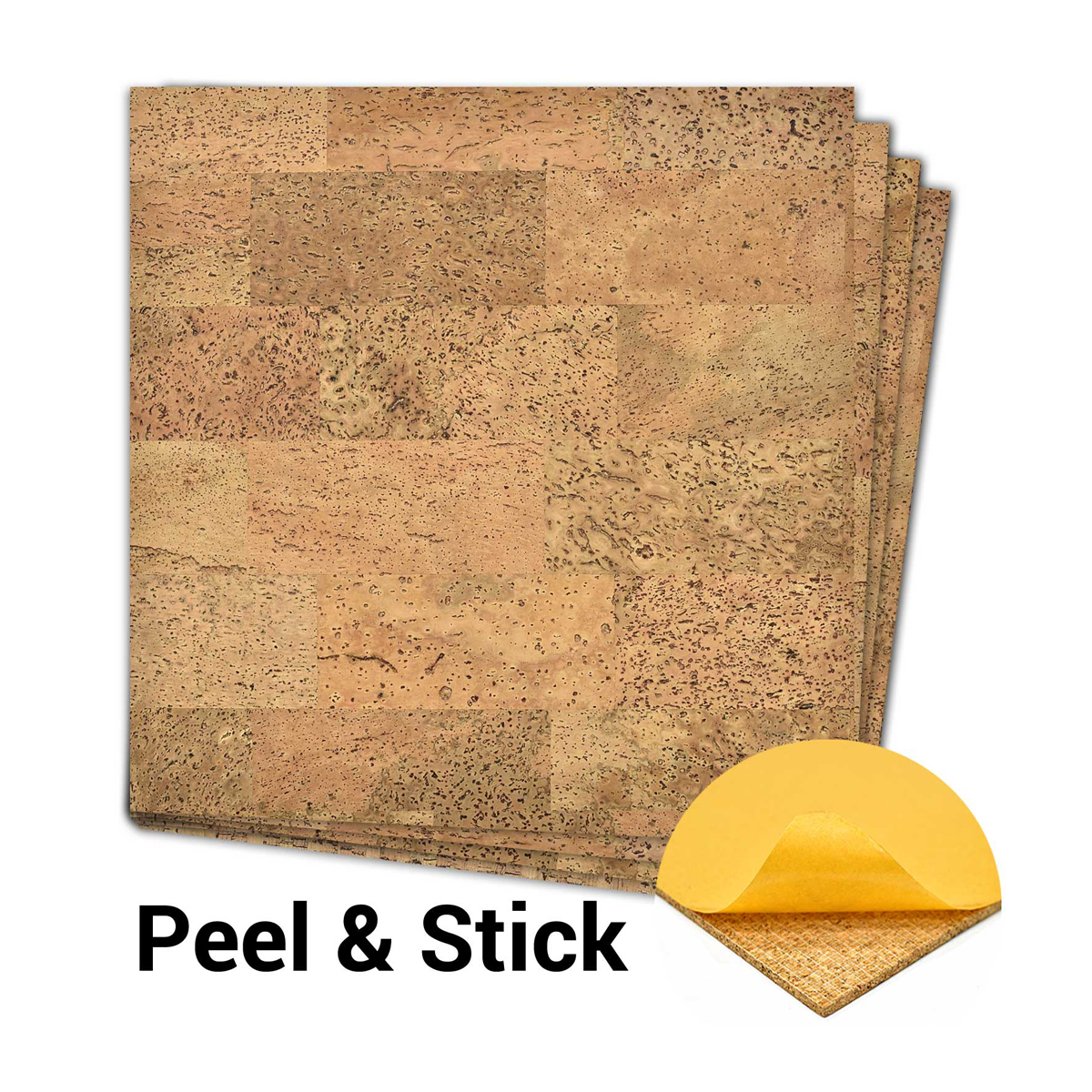 Cork Sheet Plain 12 X 12 X 1/4-5 Pack 