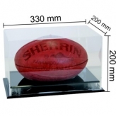 acrylic display box for Football 330mm width x 200mm length x 200mm depth
