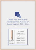 A2 (42x59.4cm) - ALuminum-Peach