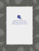 A2 Certificate Frame - Charcoal Brown Weathered 10cm