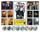 5 Seconds of Summer large Lim Ed of 250 Double Matted Large with 8Cd and 11 Photos with Certificate of Authenticity   NEW