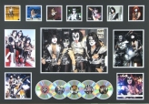 Kiss Large Lim Ed of 250 Double Matted Large with 5Cd and 11 Photos with Certificate of Authenticity   NEW