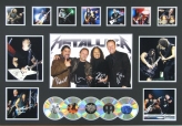 Metallica Large Lim Ed of 250 Double Matted Large with 5Cd and 11 Photos with Certificate of Authenticity   NEW